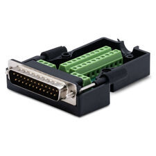 Переходник DB25M-винтовые клеммы, в корпусе - 2