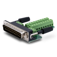 Переходник DB25M-винтовые клеммы, в корпусе - 3