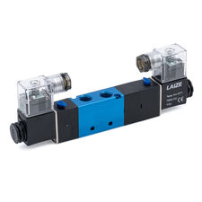 4V230P-08/AC220V - пневмораспределитель активный(пневмореле) - 4