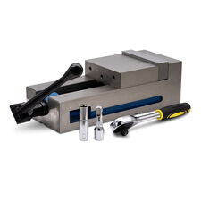 6' - тиски станочные прецизионные 165 мм - 5