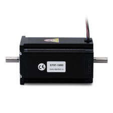 ST57-100D - Шаговый двигатель биполярный с 2 валами - 1