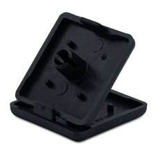 Заглушка для профиля 30х30 черная - 2