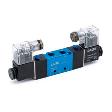 4V220-08/AC220V - пневмораспределитель активный(пневмореле) - 2