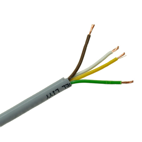 LiYY 4x0.34 - кабель повышенной гибкости