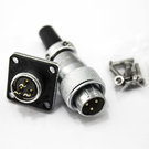 Разъем WS163J, 3 контакта, 10.0 А, завинчивающийся