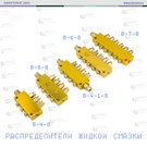 Разветвитель подачи масла B-4-1-8-8