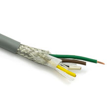 Провод для кабель-каналов силовой, CY-FD 4*0.75, водо/маслостойкий, экран