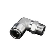 PL4-M5 AISI304 -  фитинг пневматический из нержавеющий стали с резьбой