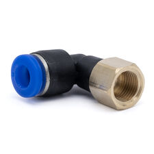 PLF6-01 - фитинг пневматический цанговый угловой с внутренней резьбой - 2