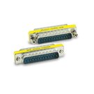Переходник DB25M-M "папа"-"папа".