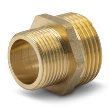 3/4-1" - бочонок(ниппель) из латуни - 1