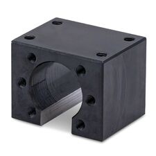 DSG32H-OP - кронштейн гайки ШВП стальной открытого типа - 2