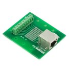 Переходник RJ45-винтовые клеммы