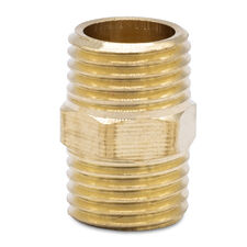 DN1/8-3/8" - бочонок(ниппель) из латуни - 3