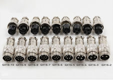 GX16-4 разъем завинчивающийся на кабель нерж. - 2