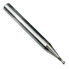 Фреза  AL-2B-R1.5 твердосплавная концевая радиусная  по алюминию - 4