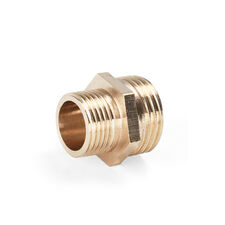 DN1/8-1/4" - бочонок(ниппель) из латуни - 4