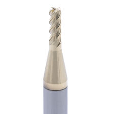 Фреза PML-4E-D3.0 твердосплавная плоская универсальная по стали, чугуну, титану - 3