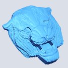 Голова тигра (барельеф 3D)