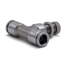 SA-4 AISI304 - Дроссель пневматический из  нержавеющей стали (пневмодроссель) - 2