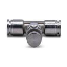 SA-4 AISI304 - Дроссель пневматический из  нержавеющей стали (пневмодроссель) - 3