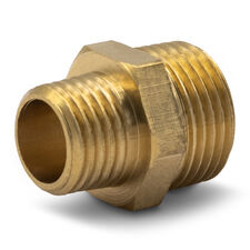 DN1/4-3/8" - бочонок(ниппель) из латуни